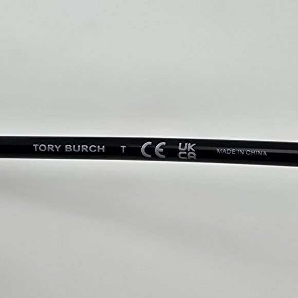 Tory Burch TY6089 33056V Black Frame Silver Mirror Grey Lens Aviator Sunglasses main image 10